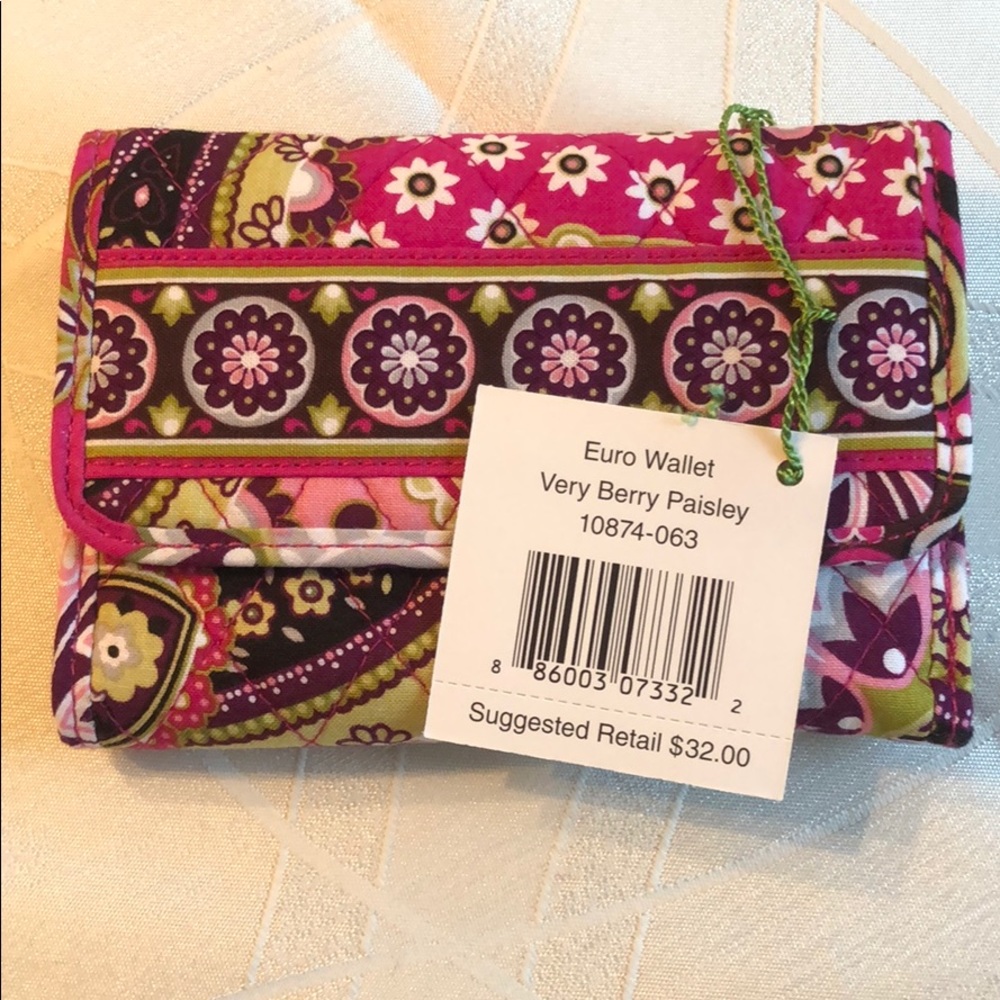 Vera Bradley Euro Wallet